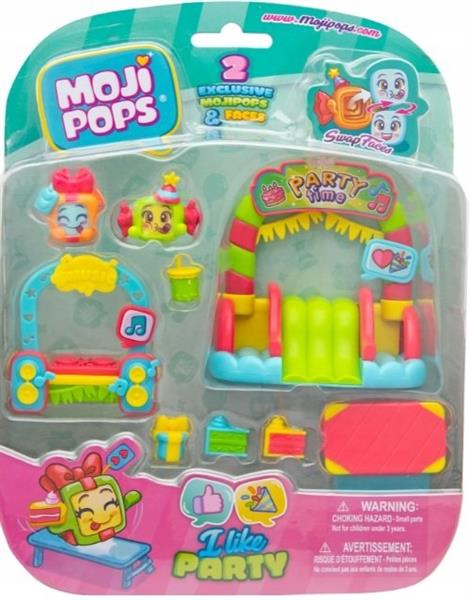 MOJI POPS ZESTAW I LIKE PARTY + 2 FIGURKI