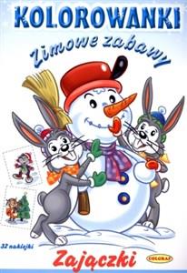 Zajączki Zimowe zabawy (Miękka)