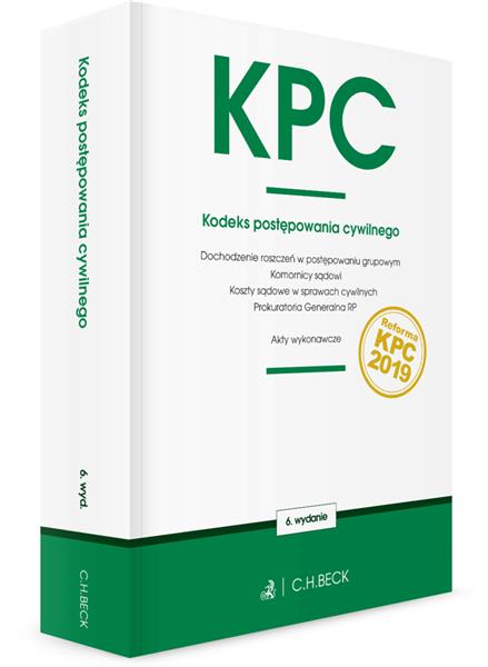KODEKS POSTĘPOWANIA CYWILNEGO ORAZ USTAWY TOWARZYS