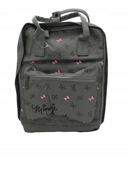 PLECAK SZKOLNY TORBA MYSZKA MINNIE DISNEY SZARY