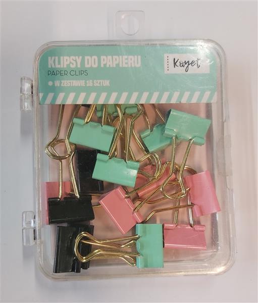 KAYET. KLIPSY DO PAPIERU 16 SZT.