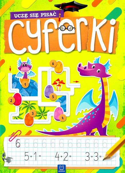 UCZĘ SIĘ PISAĆ CYFERKI OD 5 LAT