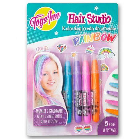 Stnux Kreda do włosów Rainbow 5 szt.