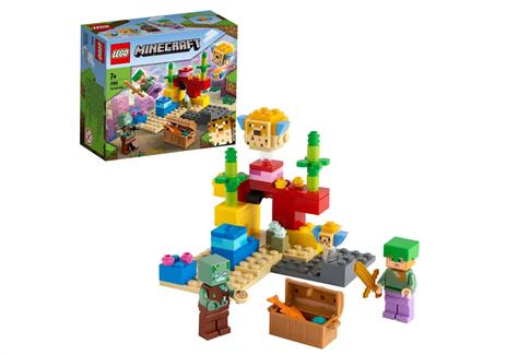 LEGO Minecraft, klocki Rafa koralowa, 21164