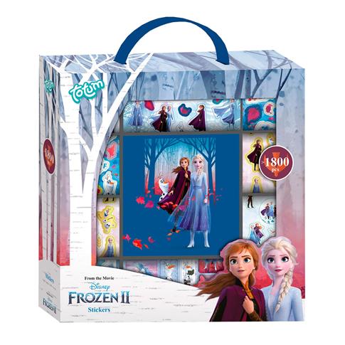 KREATYWNY ZESTAW NAKLEJEK KRAINA LODU DISNEY 3+