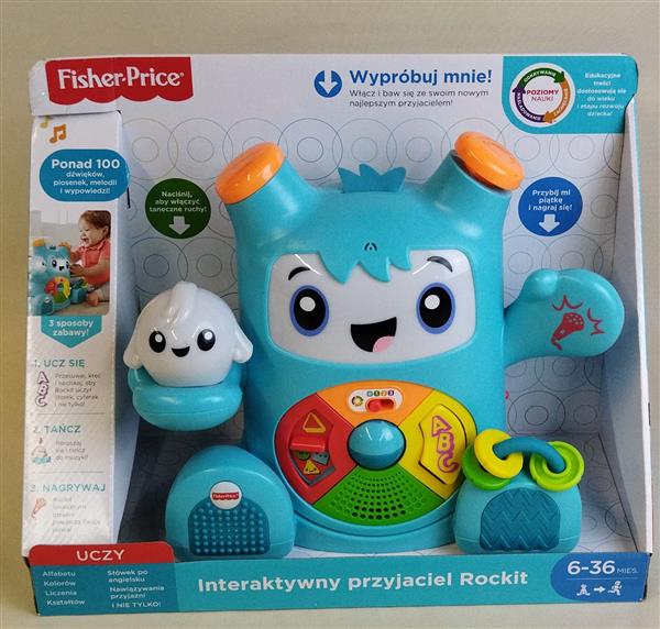 FISHER-PRICE INTERAKTYWNY PRZYJACIEL ROCKIT