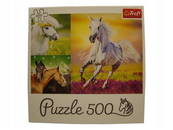 91691 TREFL KONIE PUZZLE 500 ELEMENTÓW