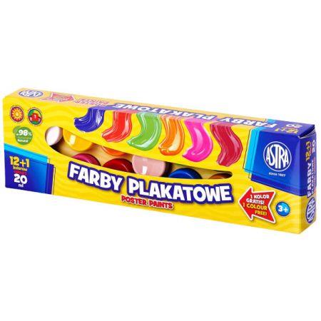 Astra Farby plakatowe 13 kolorów