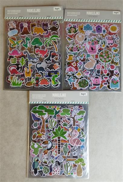 KAYET NAKLEJKI ZESTAW STICKERS
