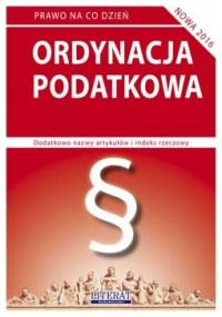 ORDYNACJA PODATKOWA 2016