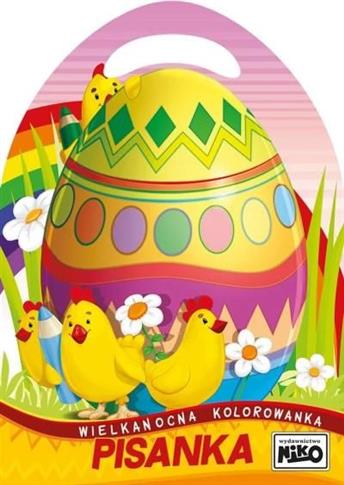 WIELKANOCNA KOLOROWANKA. PISANKA
