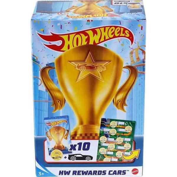 HOT WHEELS ZESTAW SAMOCHODÓW NAGRODY 10 SZTUK