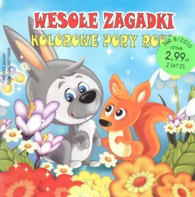 Wesołe zagadki. Kolorowe pory roku