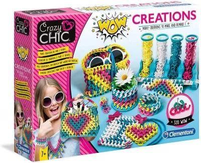 Clementoni, zestaw kreatywny Crazy Chic Wow