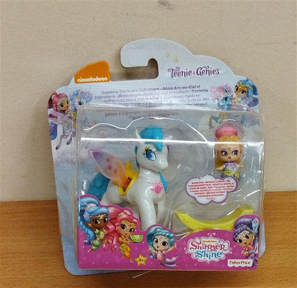 SHIMMER&SHINE PĘDZOROŻEC + LALKA DŻIN FPV97