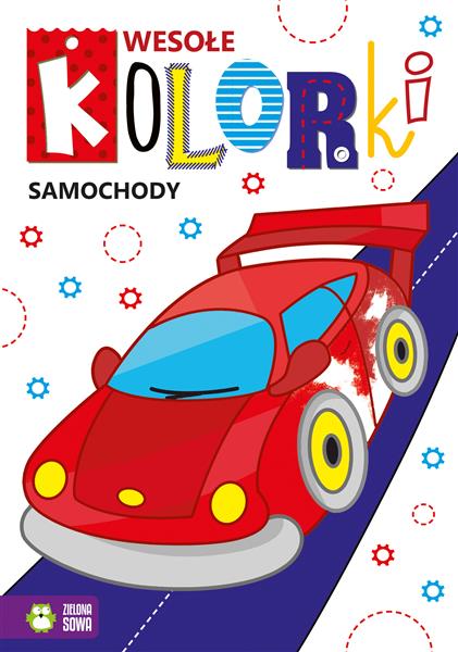 WESOŁE KOLORKI. SAMOCHODY 9788381548038