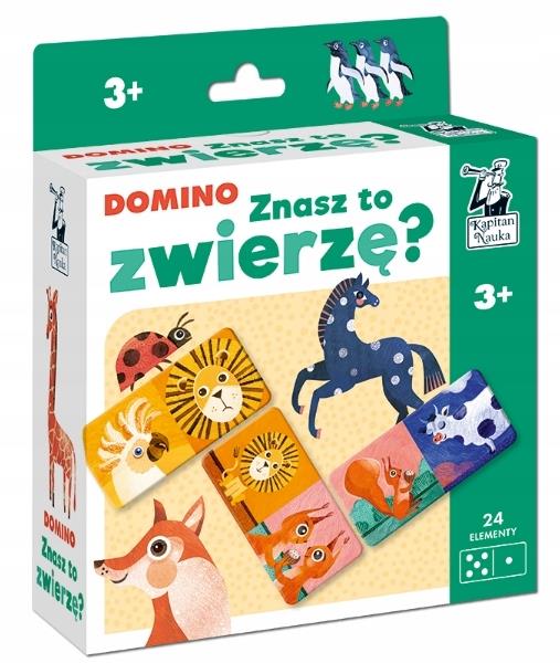 DOMINO ZNASZ TO ZWIERZĘ? 3+ KAPITAN NAUKA