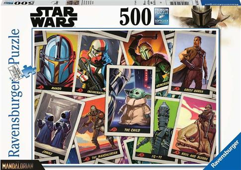 Ravensburger, puzzle, Mandalorian, 500 el.
