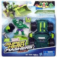 SUPER HERO MASHERS MICRO B6685 HULK FIGURKA+POJAZD
