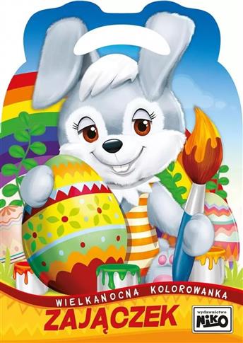 WIELKANOCNA KOLOROWANKA. ZAJĄCZEK