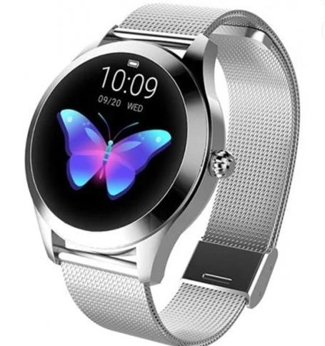 Smartwatch Garett Women Naomi stalowy, srebrny