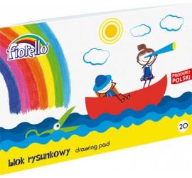 BLOK RYSUNKOWY A4 MIX KOLORÓW