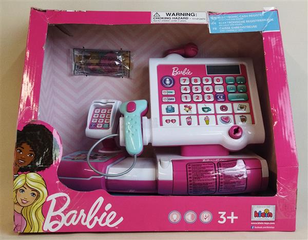 BARBIE, ZABAWKA EDUKACYJNA KASA SKLEPOWA (34264652