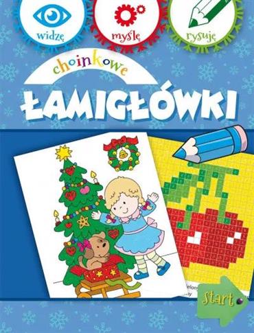 Widzę, myślę, rysuję. Choinkowe łamigłówki
