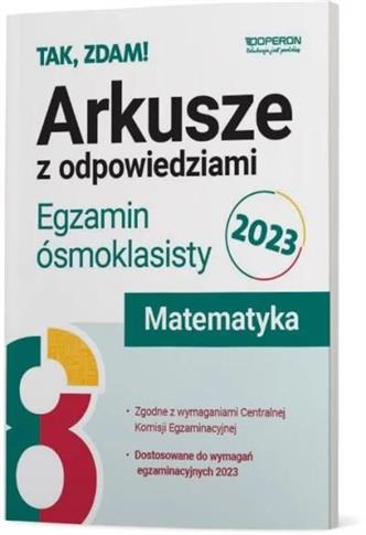 Arkusze. Egzamin ósmoklasisty 2023. Matematyka