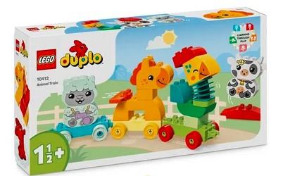 LEGO DUPLO My First, klocki, Pociąg ze zwierzątkam