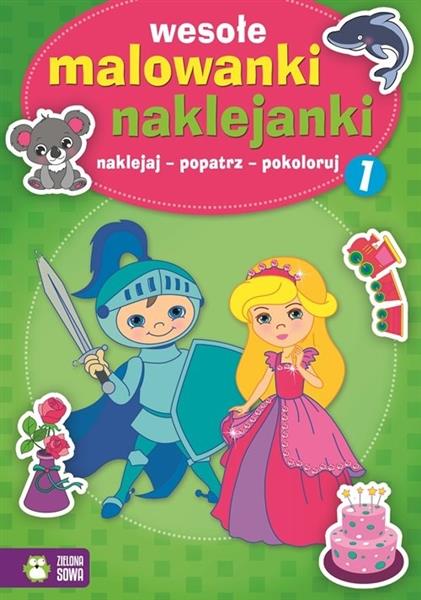 WESOŁE MALOWANKI NAKLEJANKI 1