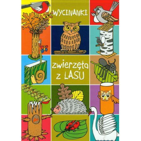 Zwierzęta z lasu wycinanki