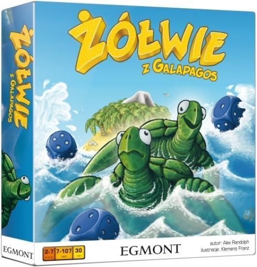 ŻÓŁWIE Z GALAPAGOS GRA PLANSZOWA