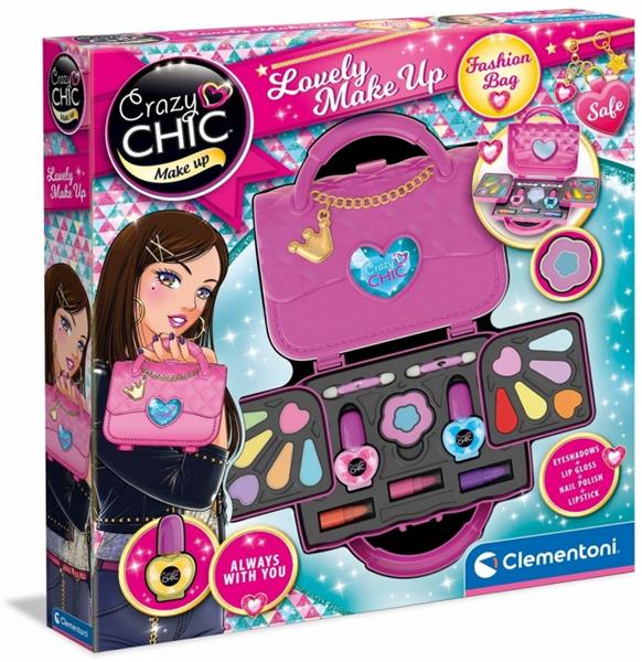 CLEMENTONI CRAZY CHIC KOSMETYCZKA TOREBKA 6+