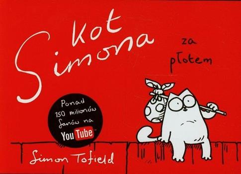 Kot Simona. Za płotem