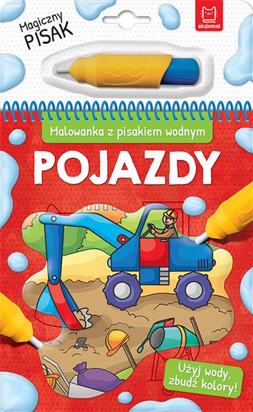 MALOWANKA Z PISAKIEM WODNYM. POJAZDY