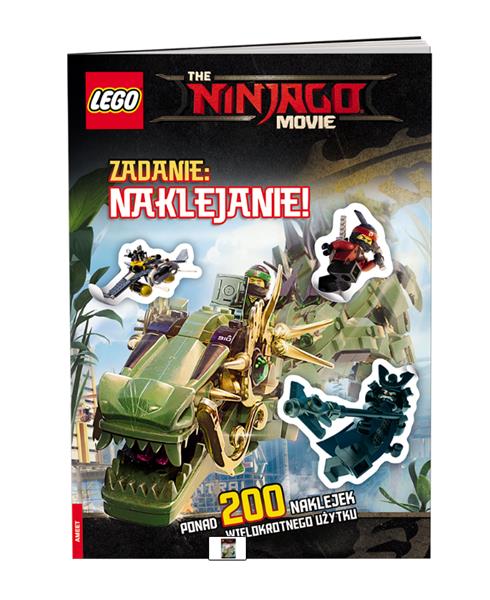 THE LEGO NINJAGO MOVIE. ZADANIE: NAKLEJANIE!