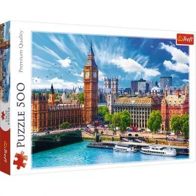 Trefl, puzzle, Słoneczny Londyn, 500 el.