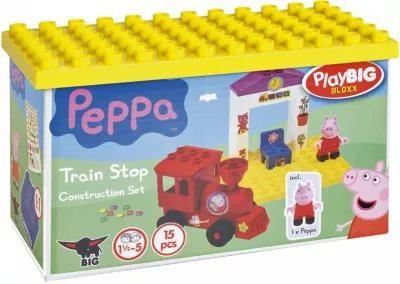 Big, Świnka Peppa, klocki Stacja kolejowa