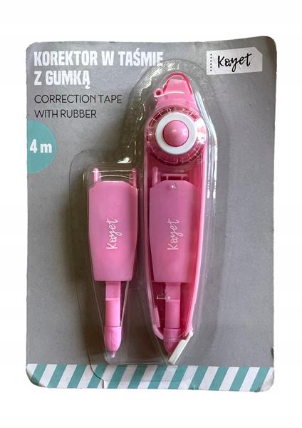 KOREKTOR W TAŚMIE Z GUMKĄ 4M