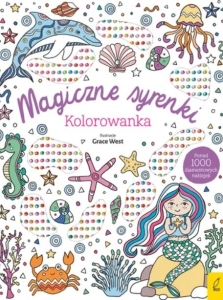 WYPUKŁE NAKLEJKI. MAGICZNE SYRENKI