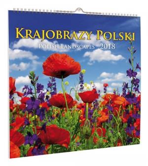 KALENDARZ ŚCIENNY DUŻY KD-35 KRAJOBRAZY POLSKI