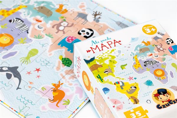 PUZZLE MAPA