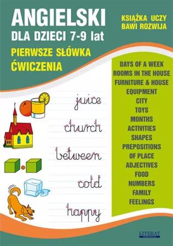 Angielski dla dzieci 7-9 lat. Pierwsze słówka. Ćwi