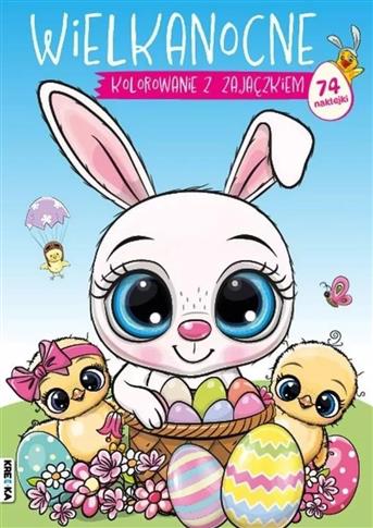 WIELKANOCNE KOLOROWANIE Z ZAJĄCZKIEM