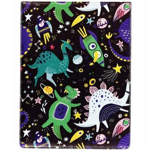 ETUI NA LEGITYMACJĘ SZKOLNĄ -DINO SPACE