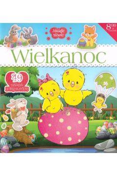 Wielkanoc. Naklejki z brokatem