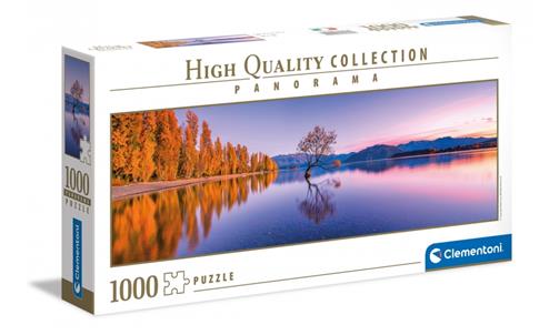 Clementoni, puzzle, Panorama Widok na jezioro Wana