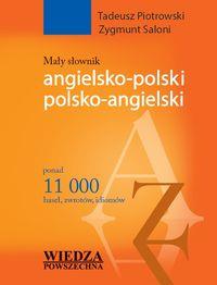 MAŁY SŁOWNIK ANGIELSKO-POLSKI POLSKO-ANGIELSKI