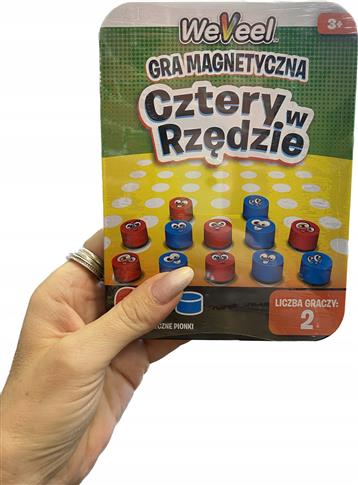Weveel gra magnetyczna w puszce Cztery w rzędzie